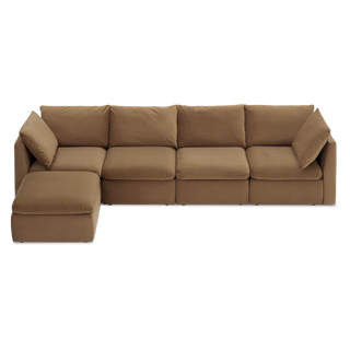 Macy 5-Seat L-Shaped Modular Sofa