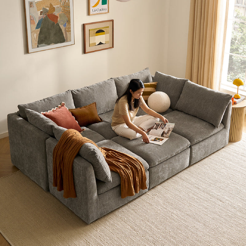 Macy 6-Seat Pit Sectional