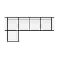 5-Seat L-Shaped