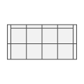 8 Seats Pit-sectional