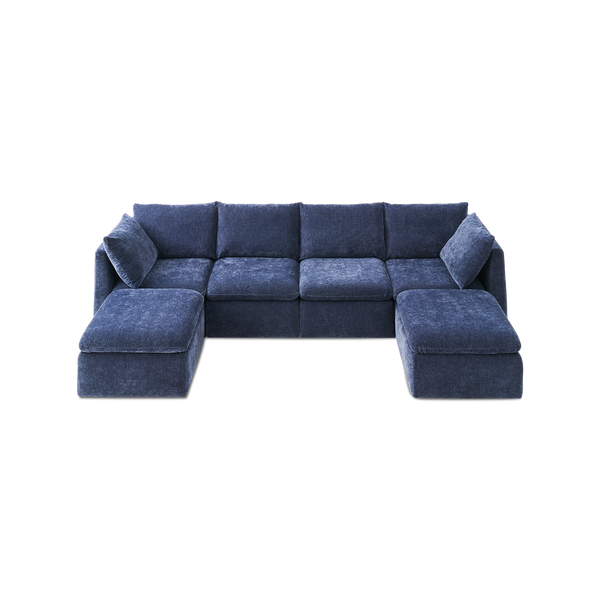 Macy Modular Sofa with Removable Slipcover (11 colors)