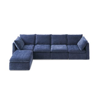 Macy 5-Seat L-Shaped Modular Sofa