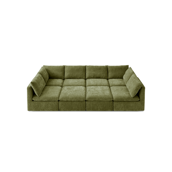 Macy Modular Sofa with Removable Slipcover (11 colors)