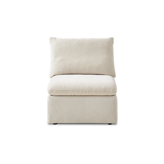 Macy Armchair with Storage, Alpine Beige Chenille