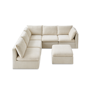 Macy 6-Seat L-Shaped Modular Sofa