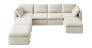Macy 7-Seat U-Shaped Modular Sofa