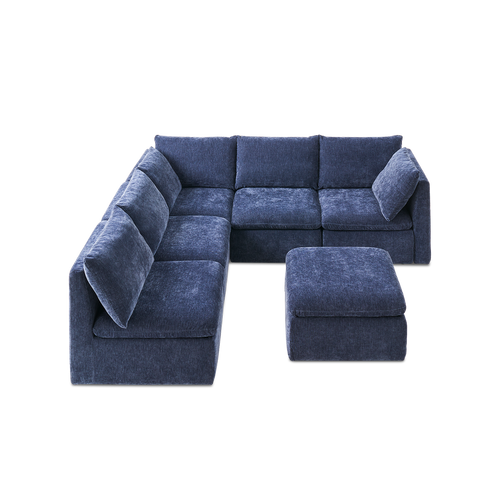 Macy 6-Seat L-Shaped Modular Sofa
