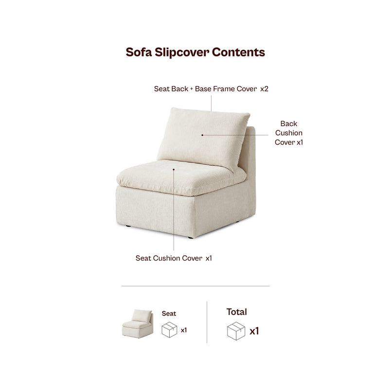 Macy Slipcover Only - Armchair