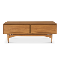Retrovie Mid-Century Modern 47" Storage Coffee Table