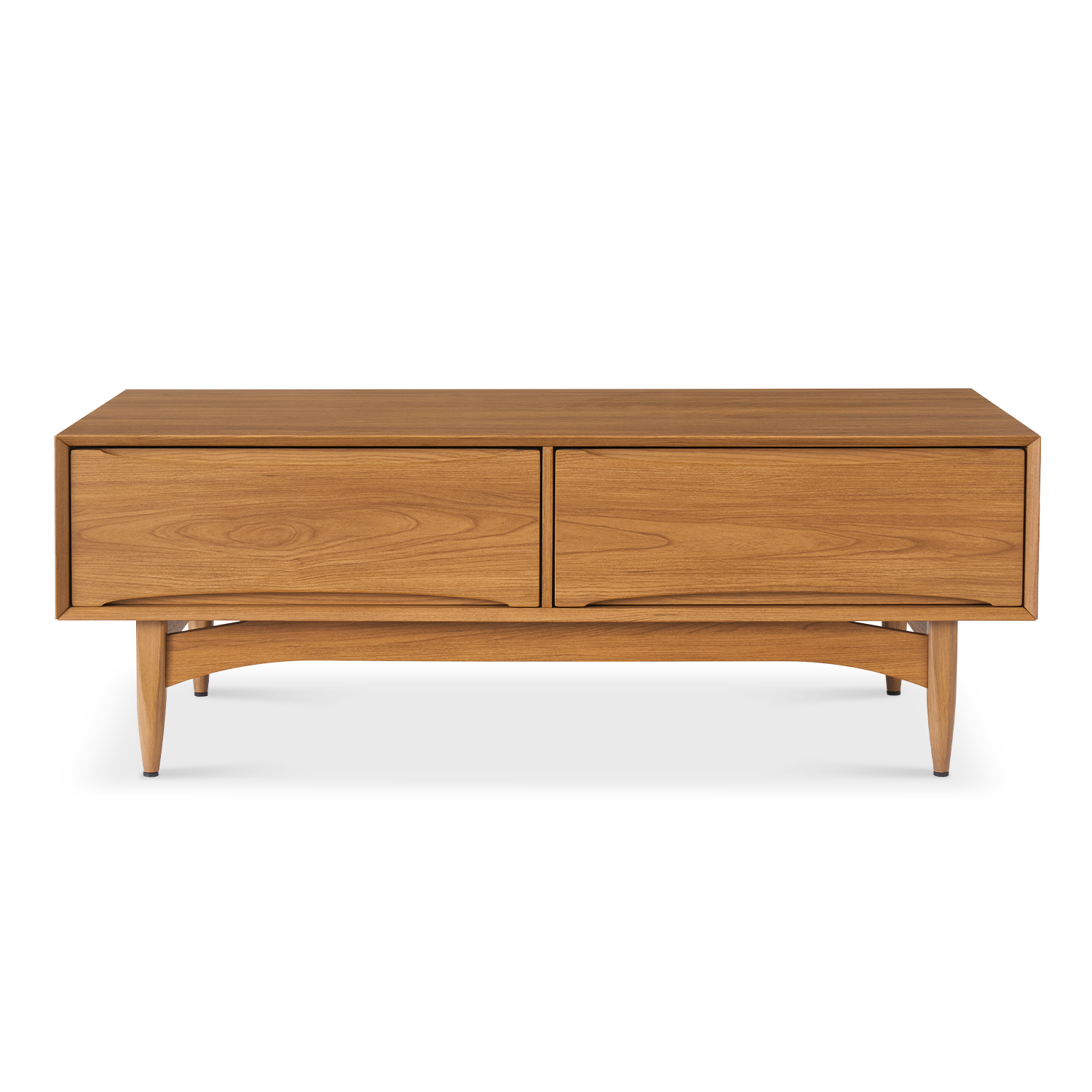 Retrovie Mid-Century Modern 47" Storage Coffee Table