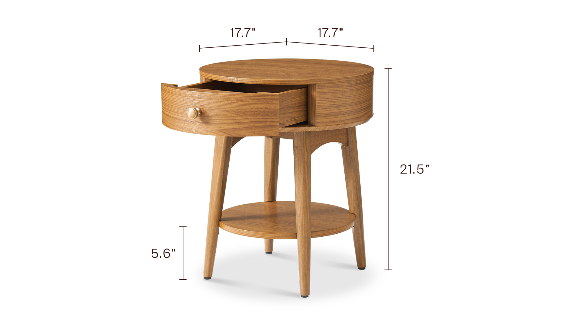 Retrovie Round Side Table