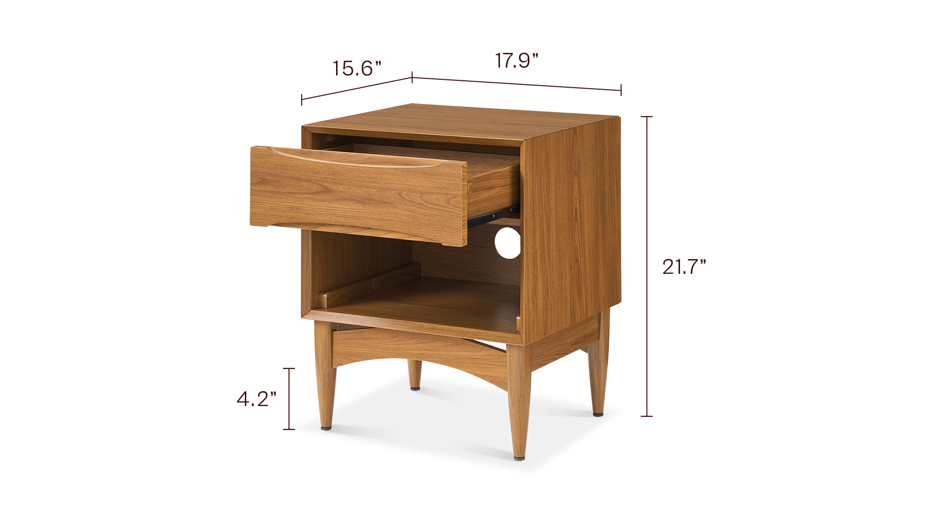 Retrovie 18" Nightstand