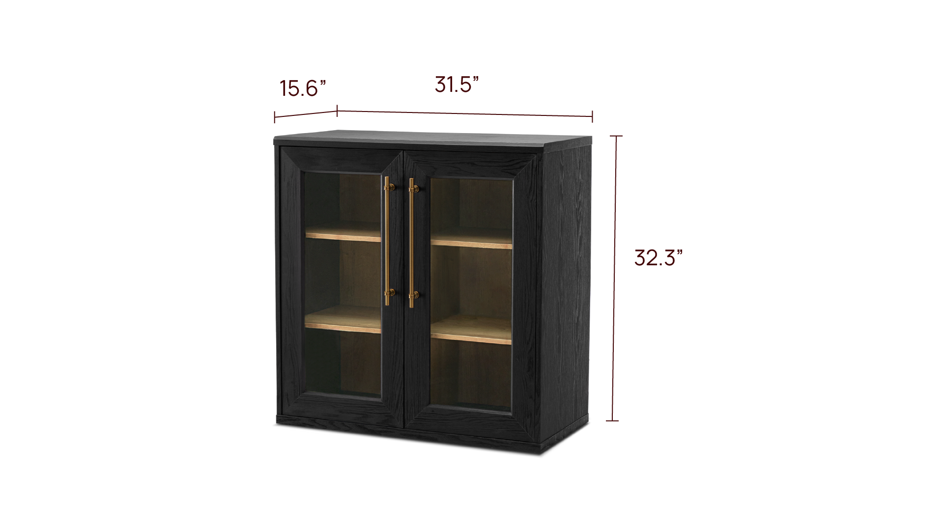 Blake Modular Storage Cabinet Acrylic