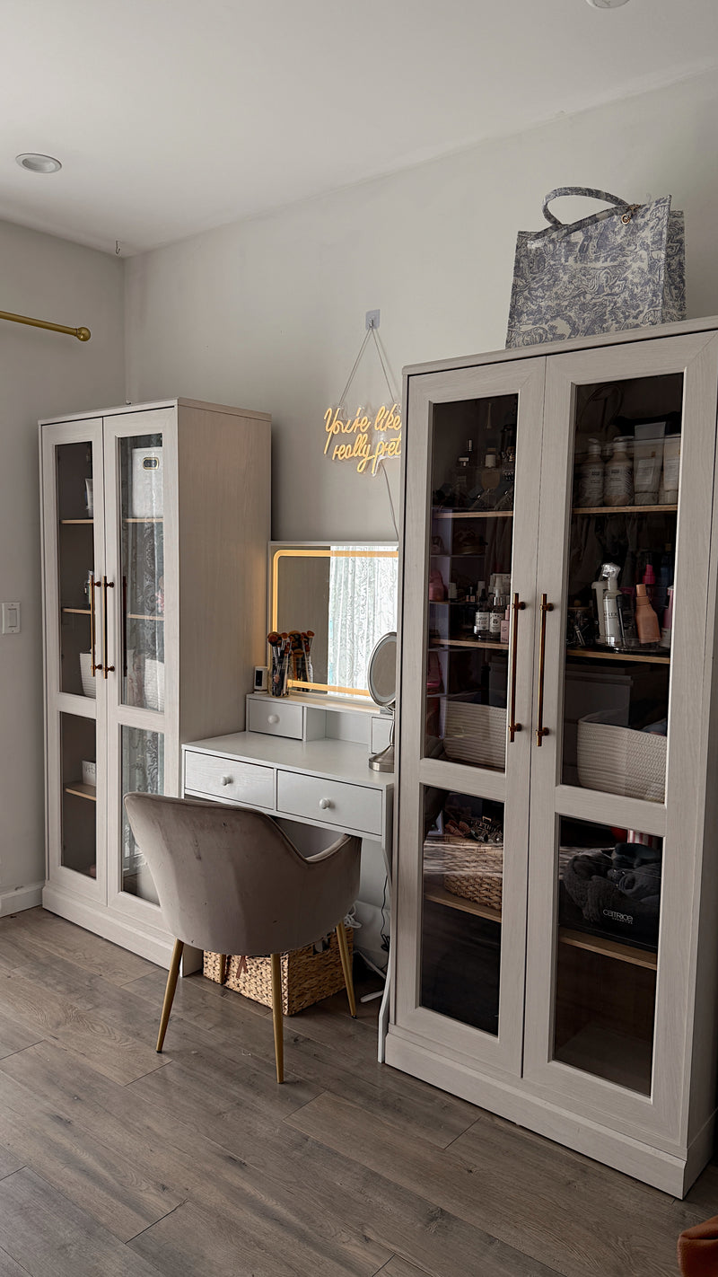 Tall Angular Cabinet