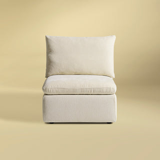 Macy Armchair with Storage, Alpine Beige Chenille