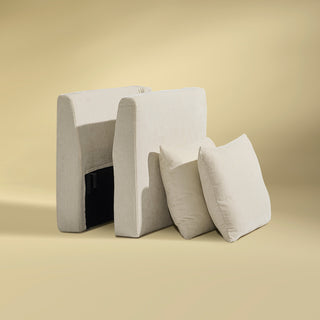 Macy Armrest Set, Alpine Beige Chenille