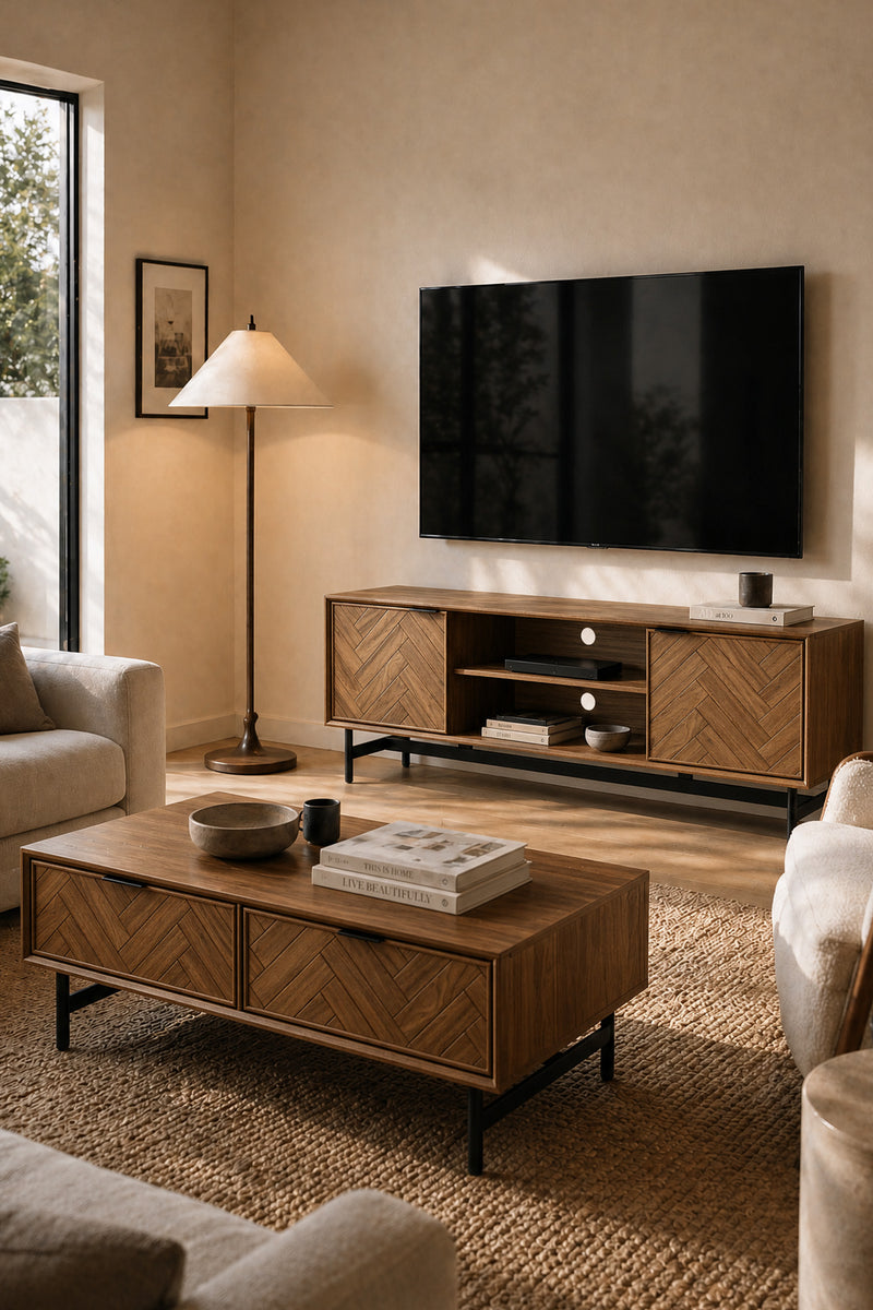 59" TV Stand and 47" Coffee Table
