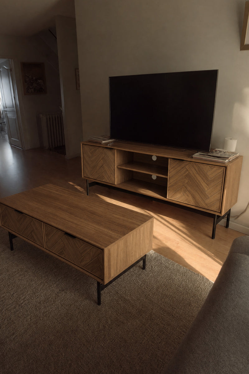 59" TV Stand and 47" Coffee Table