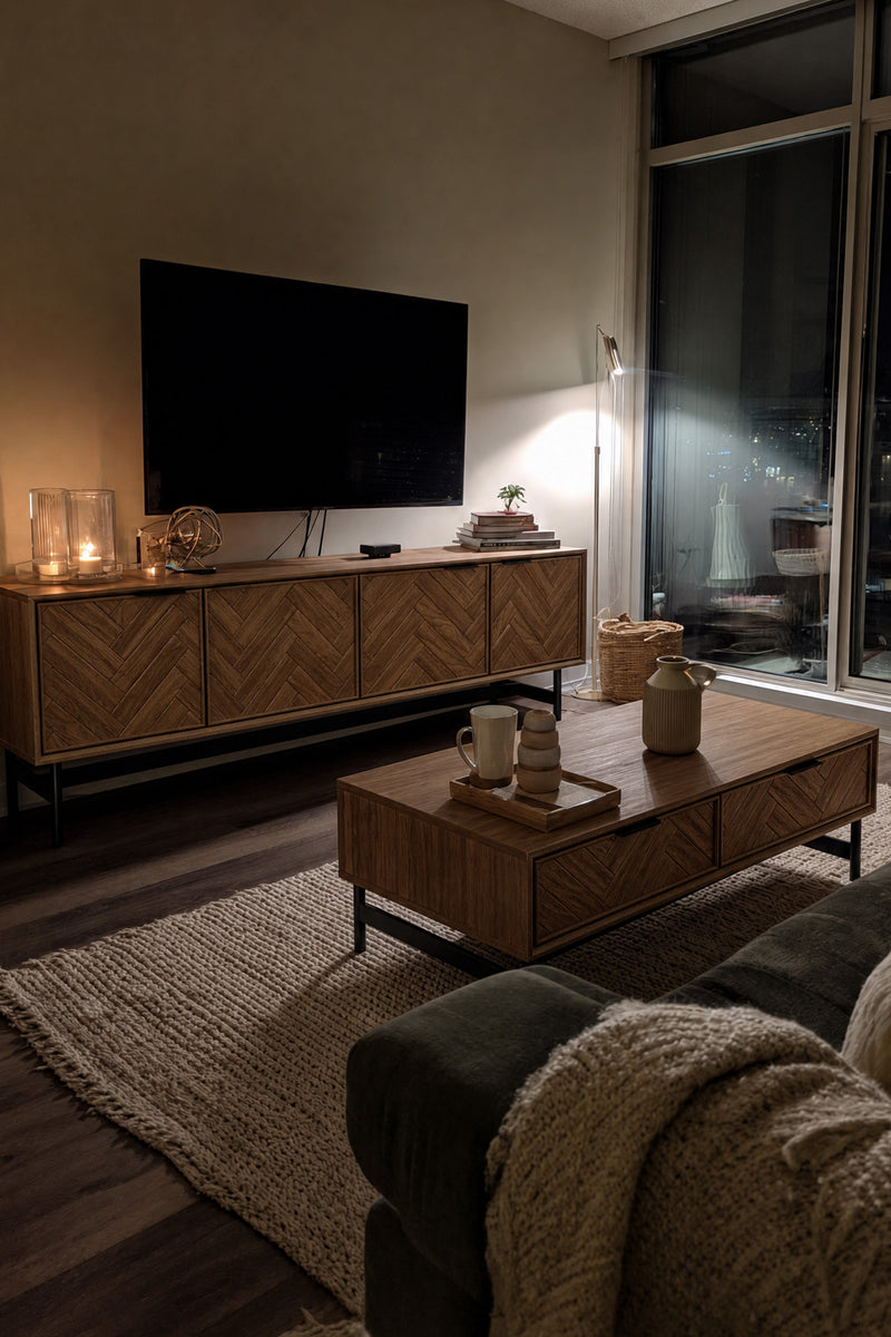69" TV Stand and 47" Coffee Table