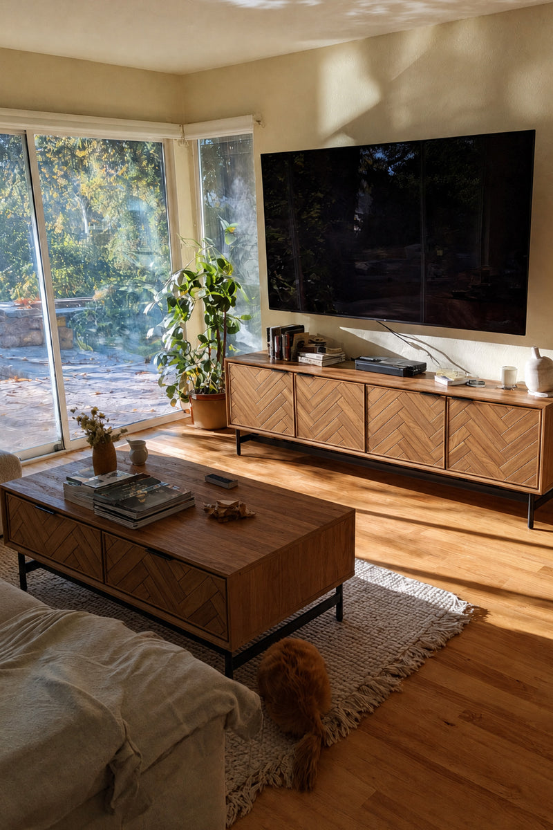 69" TV Stand and 47" Coffee Table