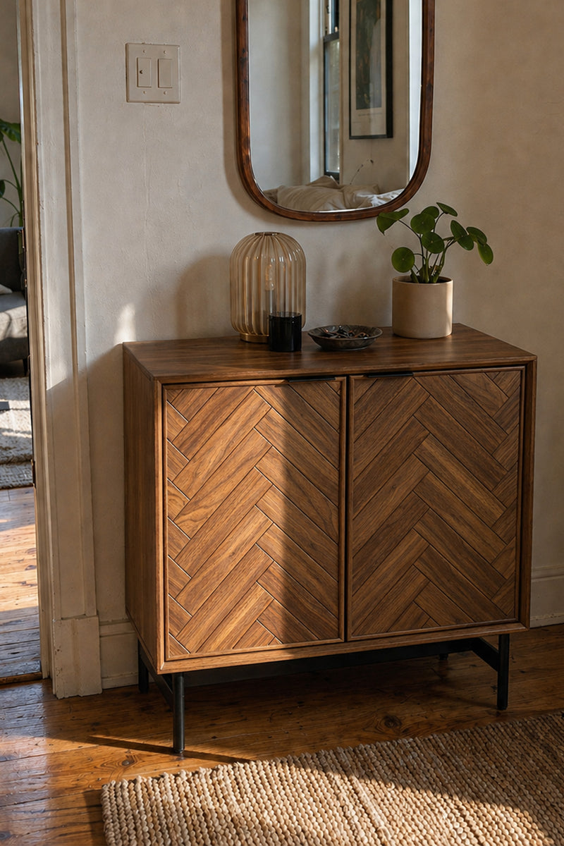 Axis Herringbone Cabinet