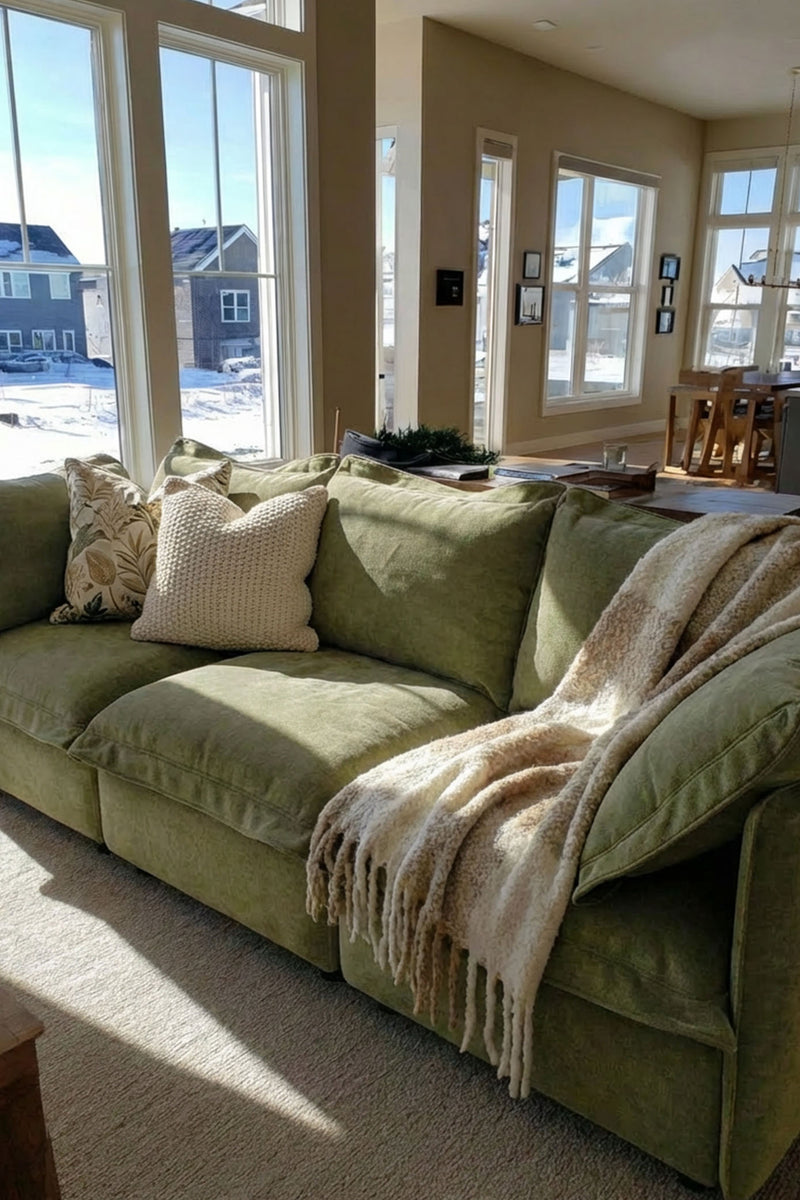 3-Seater Juniper Green