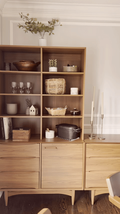 39" Modular Bookcase & 39" Cabinet