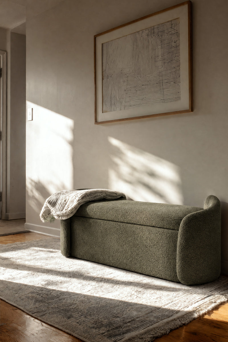 Sophie Bench in  Kelp Green