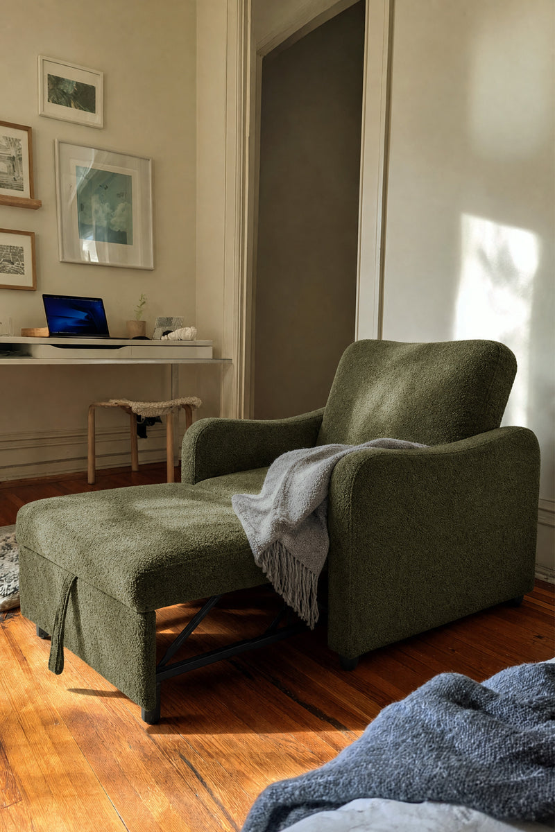 Sophie Sleeper in Kelp Green