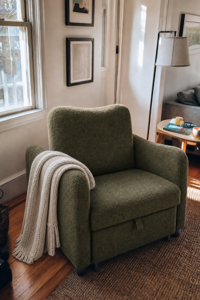 Sophie Sleeper in Kelp Green