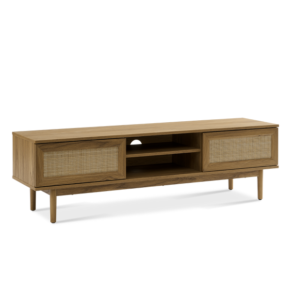 Haylee 59" TV Stand, Oak